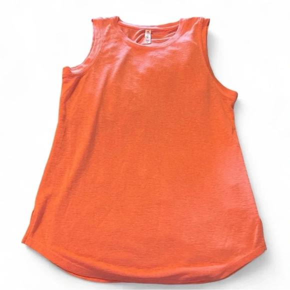 Athleta Breezy Tank peach sleeveless soft oversized tank top size small - Picture 3 of 8
